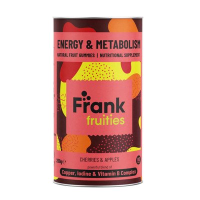 Frank Fruities ENERGY & METABOLISM, 80 guminukų
