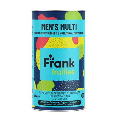 Frank Fruities MEN’S MULTI, 80 guminukų