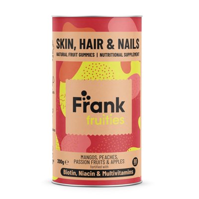 Frank Fruities SKIN HAIR NAILS, 80 guminukų