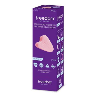 FREEDOM NORMAL, tamponai, 10 vnt