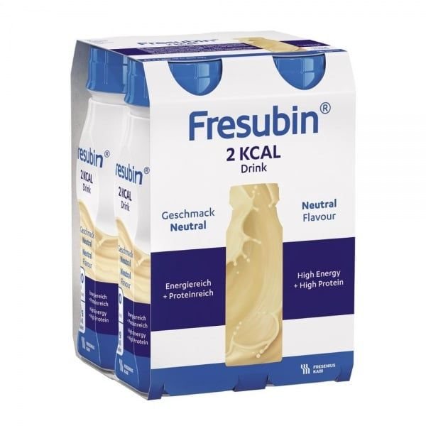 FRESUBIN gėrimas 2KCAL DRINK, neutralaus skonio, x 200 ml, 4 vnt