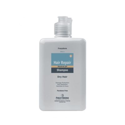 FREZYDERM atstatomasis šampūnas sausiems ir pažeistiems plaukams, 200 ml