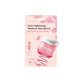 FRUDIA lakštinė kaukė su granatais NUTRI-TIGHTENING MOISTURE SKIN BARRIER, 20 ml