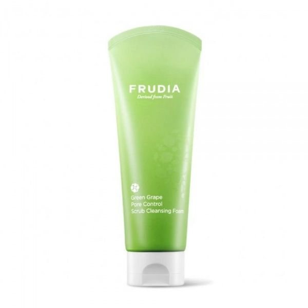 FRUDIA veido šveitiklis-putos GREEN GRAPE PORE CONTROL SCRUB CLEANSING FOAM, 145 ml