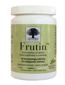 FRUTIN kramtomosios tabletės N60