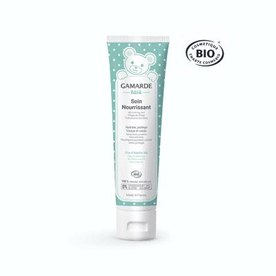 GAMARDE BEBE SOIN NOURRISSANT natūralus maitinantis kūno kremas kūdikiams ir vaikams, 100 ml