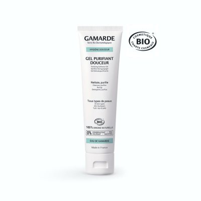GAMARDE GEL PURIFIANT DOUCEUR valomasis gelinis veido prausiklis, ., 100 ml