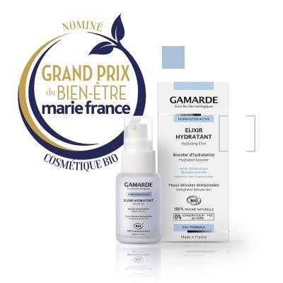 GAMARDE HYDRATATION ACTIVE drėkinamasis veido eliksyras, 30 ml