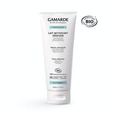 GAMARDE LAIT NETTOYANT DOUCEUR švelnus valomasis veido pienelis, 200 ml