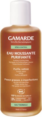 GAMARDE SEBO CONTROL putojantis valomasis veido vanduo, 200 ml