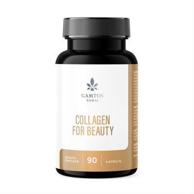 GAMTOS NAMAI COLLAGEN FOR BEAUTY, 90 kapsulių