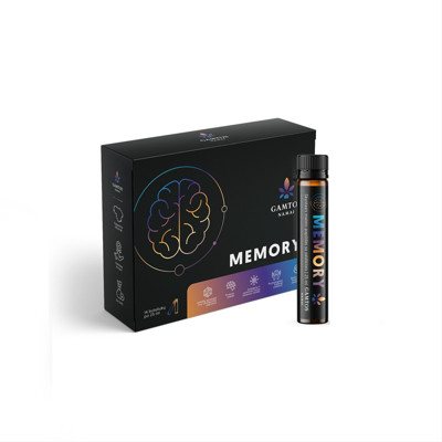 GAMTOS NAMAI MEMORY, skystasis maisto papildas, 14 buteliukų po, 25 ml
