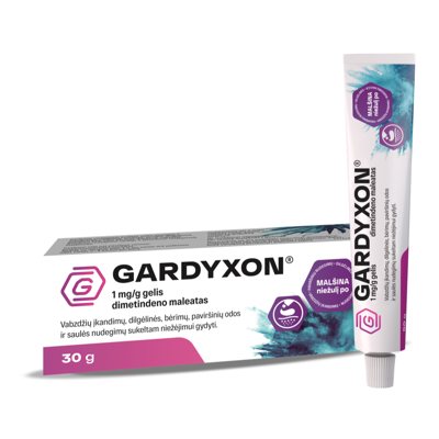 GARDYXON 1mg/g gelis dimetindeno maleatas, ., 30 g