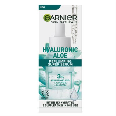 GARNIER HYALURONIC ALOE, stangrinantis serumas su alavijų ekstraktu