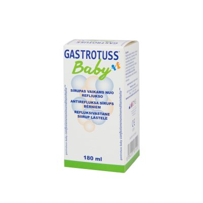 GASTROTUSS Baby sirupas vaikams nuo refliukso, 200 ml