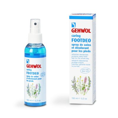 GEHWOL CARING FOOTDEO dezodorantas pėdoms su šlapalu, 150 ml