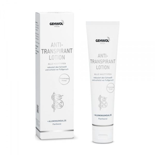 GEHWOL kreminis pėdų losjonas ANTIPERSPIRANT, 125 ml