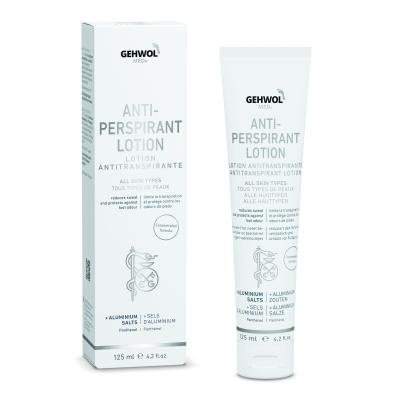 GEHWOL MED ANTIPERSPIRANT kreminis prakaitavimą mažinantis losjonas, 125 ml