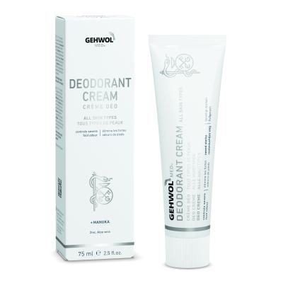 GEHWOL MED DEODORANT CREAM dezodoruojamasis pėdų kremas, 75 ml