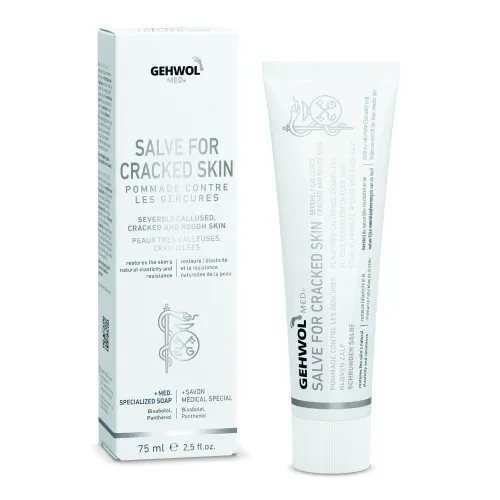 GEHWOL MED® SALVE FOR CRACKED SKIN trūkinėjančios odos tepalas, 75 ml