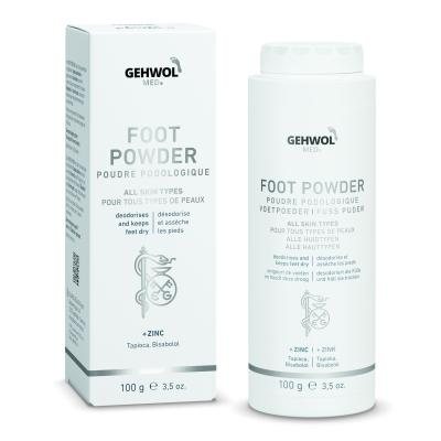 GEHWOL pėdų pudra su klotrimazoliu, 100 g