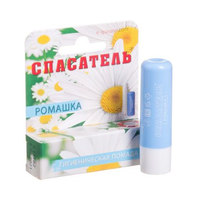 GELBĖTOJAS, lūpų balzamas su ramunėle, 4 g