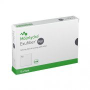Gelinis tvarstis su sidabru EXUFIBER AG+, x 5 cm, 10 vnt., 5 cm
