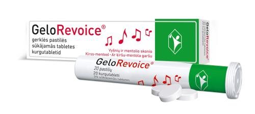 GELOREVOICE CHERRY MENTHOL PASTILLE N20 (POHL BOSKAMP)