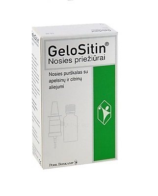 GELOSITIN NOSIES PURŠKALAS, 15 ml