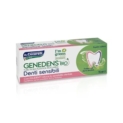 GENEDENS BIO dantų pasta jautriems dantims, 75 ml