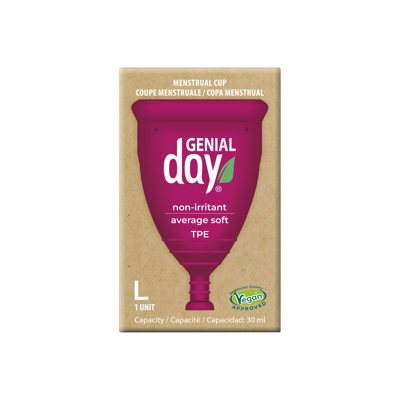GENIAL DAY, menstruacinė taurelė, L