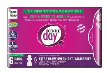 GENTLE DAY Extra Heavy ekologiški higieniniai paketai N6