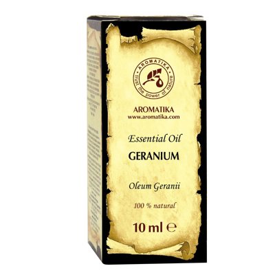 Geranijos – pelargonijų eterinis aliejus ., 10 ml