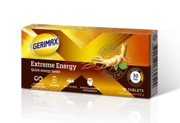 GERIMAX Extreme energy tabletės N10