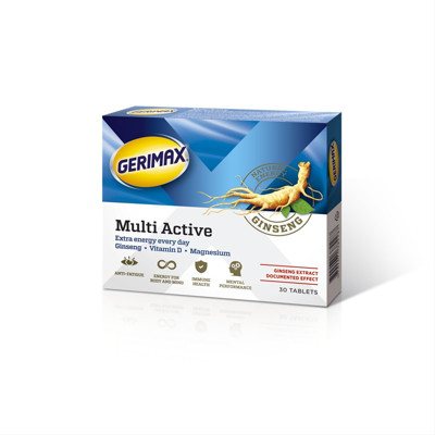 GERIMAX MULTI ACTIVE, 30 tablečių