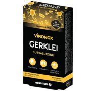 Gerklei su hialuronu VIRONOX, 20 tab.