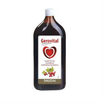 GEROVITAL, geriamasis skystis, ., 500 ml