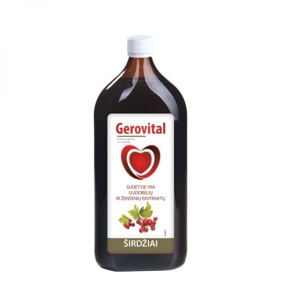GEROVITAL maisto papildas, 500 ml
