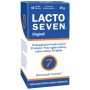 Gerųjų bakterijų kompleksas LACTOSEVEN, 50 tab.