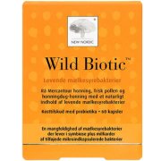 Gerųjų bakterijų kompleksas NEW NORDIC WILD BIOTIC, 60 kaps.