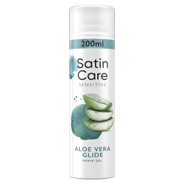 GILLETTE skutimosi gelis SATIN CARE SENSITIVE, 200 ml