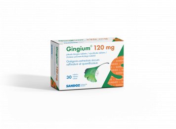 GINGIUM 120 mg plėvele dengtos tabletės N30