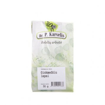 GINKMEDŽIO lapų arbata, 50 g