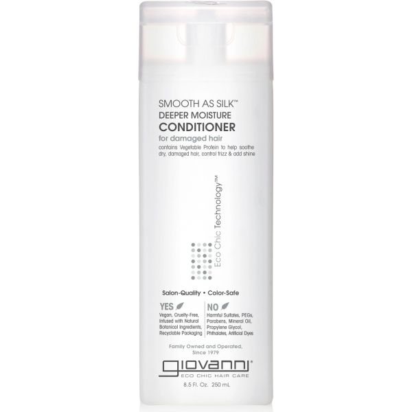 GIOVANNI plaukų kondicionierius SMOOTH AS SILK, 250 ml