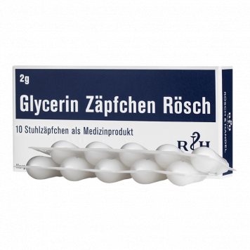 GLICERINO Rosch žvakutės N10, 2 g