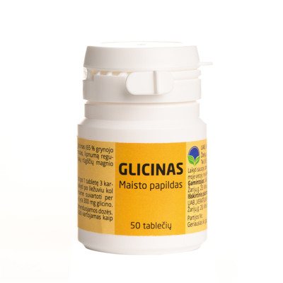 GLICINAS, 50 tablečių