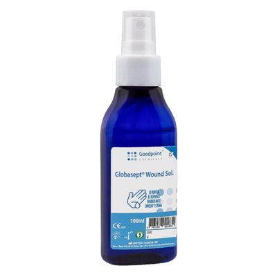 Globasept Wound SOL žaizdų praplovimo tirpalas, spray, 100 ml