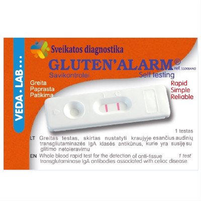 GLUTENALARM, gliuteno netoleravimo testas, 1 vnt