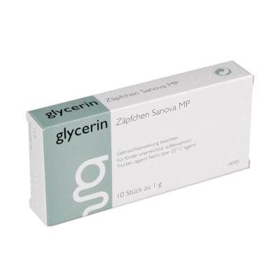 Glycerin žvakutės, N10, 1 g