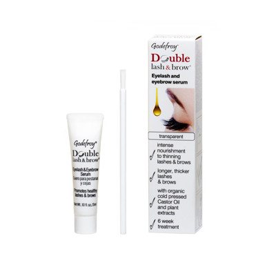 GODEFROY blakstienų ir antakių serumas DOUBLE LASH & BROW, 3 ml